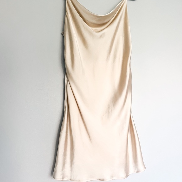 Beige Slip Dress - Picture 6 of 6